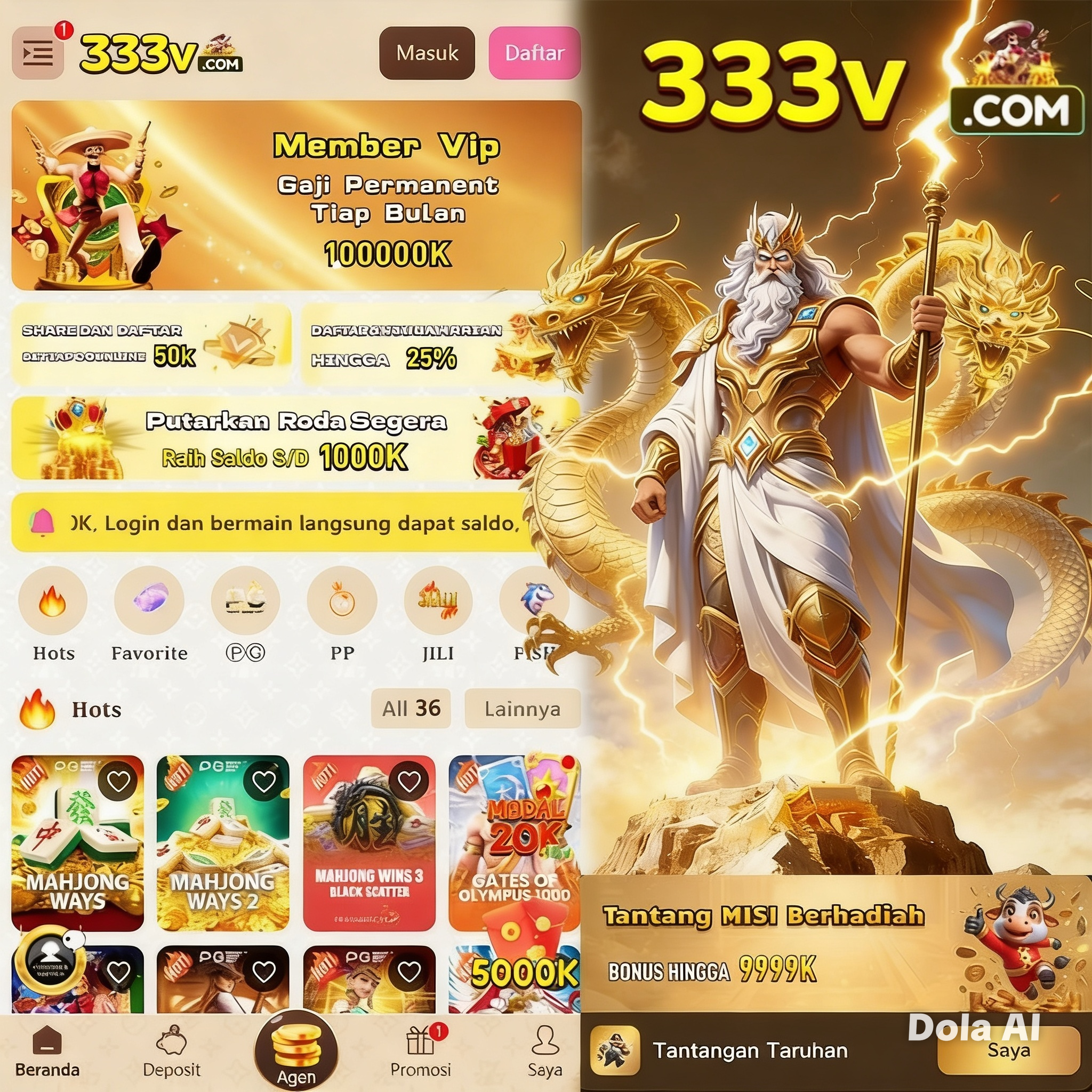 333V - 333v Pilihan Game PG Soft untuk Penggemar Slot Online