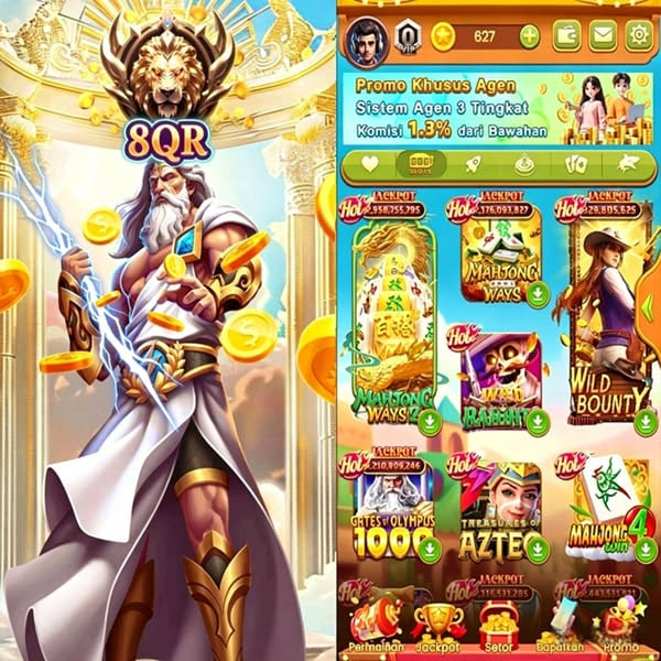 8QR - Game Slot Online dengan Beragam Tema dan Fitur Bonus