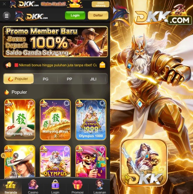 DKK - dkk Situs Resmi Slot Online dan Pilihan Game PG Soft