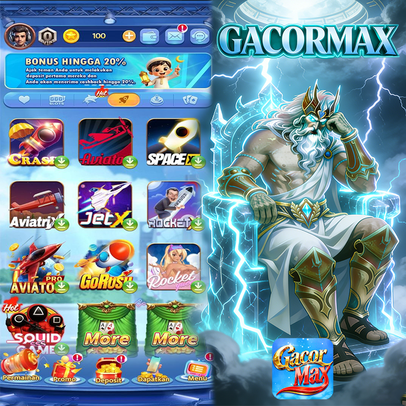 GACORMAX - Dowdload & Install Aplikasi Slot Asli Minimal Bet 400 Perak